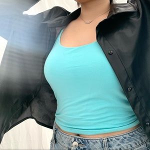 barely worn blue harlow cami👼🏼✨